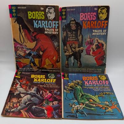 LOT 118: Gold Key Boris Karloff Tales Of Mystery Vintage 1963 - Mid 70's