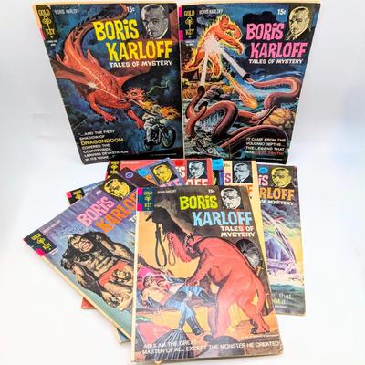 LOT 118: Gold Key Boris Karloff Tales Of Mystery Vintage 1963 - Mid 70's