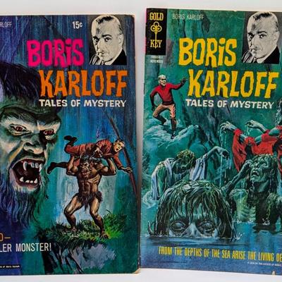 LOT 118: Gold Key Boris Karloff Tales Of Mystery Vintage 1963 - Mid 70's