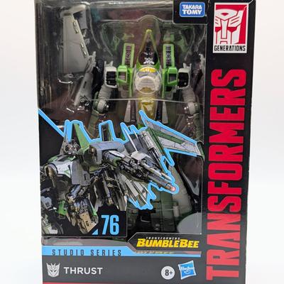 LOT 119: Hasbro Transformers NRFB #86 Wreck-Gar & #76 Thrust