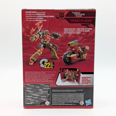 LOT 119: Hasbro Transformers NRFB #86 Wreck-Gar & #76 Thrust