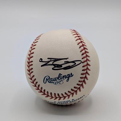 LOT 120: Rawlings Official Major League Signed Baseballs, Jamie Walker #32 & Chris Gomez