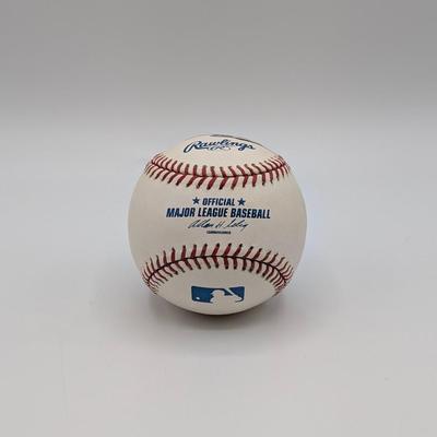 LOT 120: Rawlings Official Major League Signed Baseballs, Jamie Walker #32 & Chris Gomez