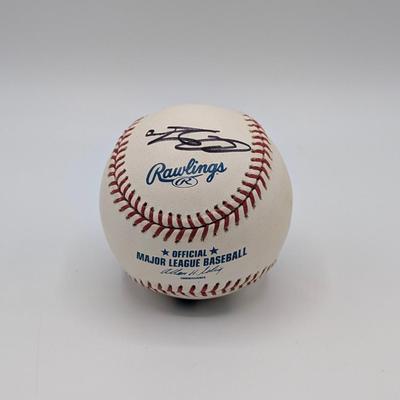 LOT 120: Rawlings Official Major League Signed Baseballs, Jamie Walker #32 & Chris Gomez