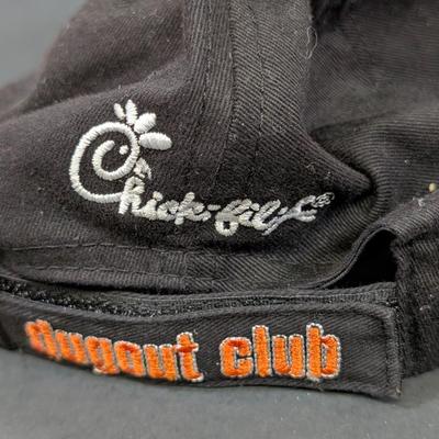 LOT 228: Baltimore Oriole Gear, Button Down Shortsleeve Shirt, Pullover, Sweatshirt, 2 Straw Hats, One Signed & 3 Baseball Caps. No...