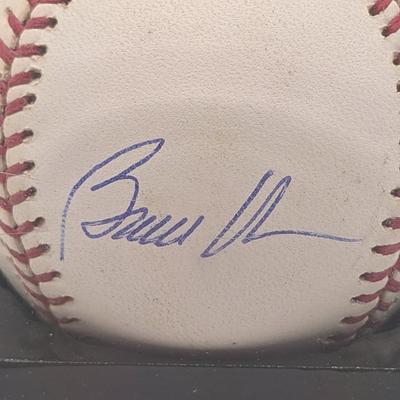 LOT 240: Official MLB Rawlings Signed Baseballs-Bruce Chen, Russ Ortiz, & Brian Roberts