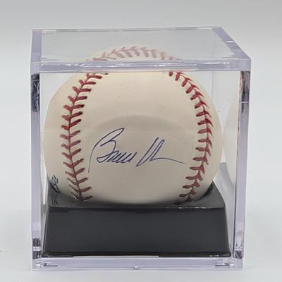 LOT 240: Official MLB Rawlings Signed Baseballs-Bruce Chen, Russ Ortiz, & Brian Roberts