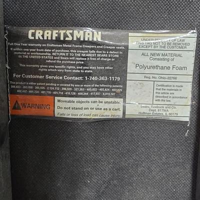 Craftsman Convertible Creeper Seat