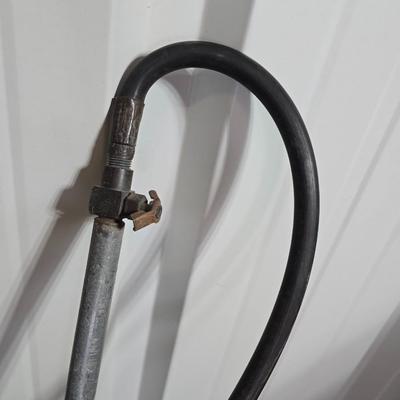 Propane Tank with Weed Burner Torch Attachment