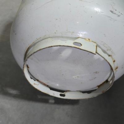 Propane Tank with Weed Burner Torch Attachment