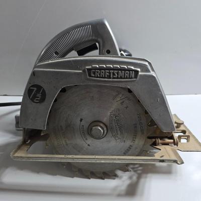 Craftsman Circular Saw & Bow Saw – 2-Piece Lot