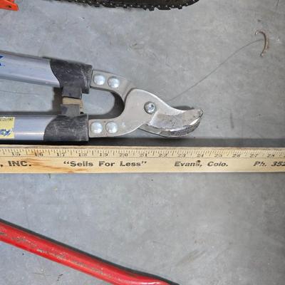 Electric Chainsaw, Loppers & Bow Saw