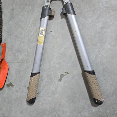 Electric Chainsaw, Loppers & Bow Saw