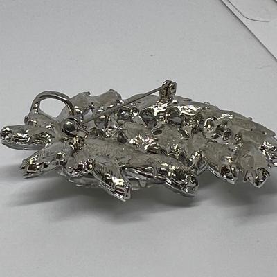 Vintage Brooch Lot - Oversized, Rhinestone, Lenox