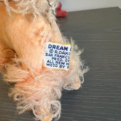 Lot of 4 Vintage Collectible Stuffed Animals - Dakin Dream Pets