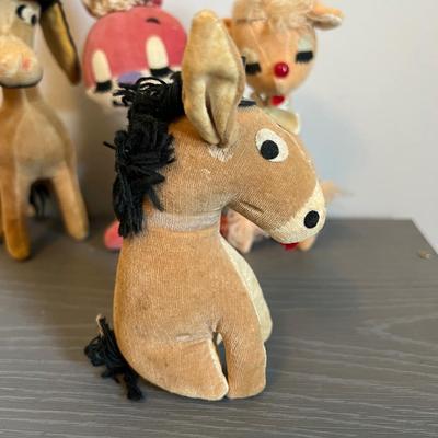Lot of 4 Vintage Collectible Stuffed Animals - Dakin Dream Pets
