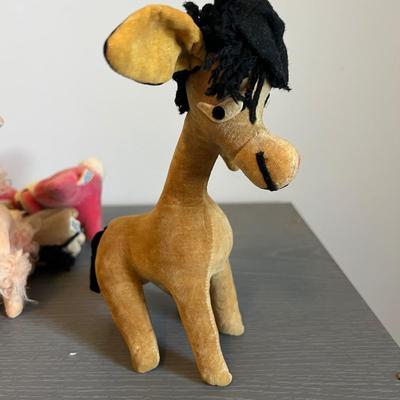 Lot of 4 Vintage Collectible Stuffed Animals - Dakin Dream Pets