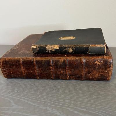 2 Antique Bibles Circa 1809 and 1929