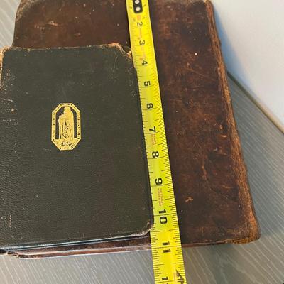 2 Antique Bibles Circa 1809 and 1929