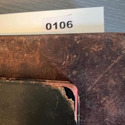 2 Antique Bibles Circa 1809 and 1929