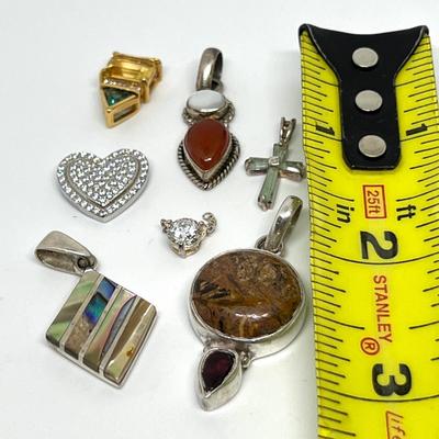 Sterling Silver Pendant Lot