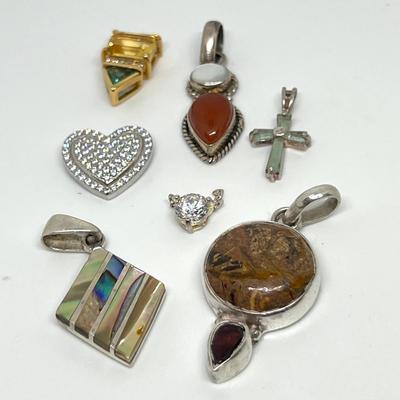 Sterling Silver Pendant Lot