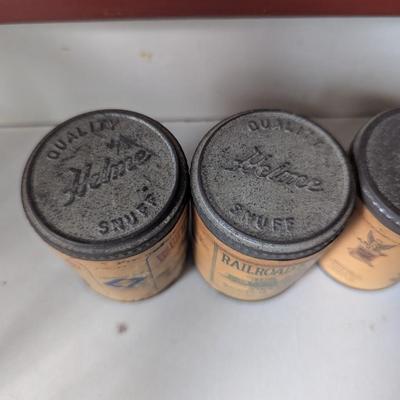 Tube Rose Scotch Snuff Church Fan Hand Quality Helme Snuff Tin Dental Sweet Snuff (L)