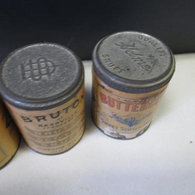 Tube Rose Scotch Snuff Church Fan Hand Quality Helme Snuff Tin Dental Sweet Snuff (L)