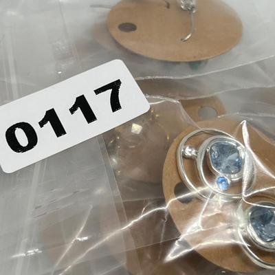 Lot of 12 Pierced Earrings Costume Jewelry - Crystal, Rhinestone, Beads