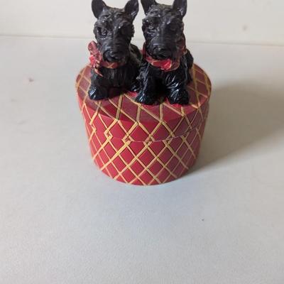 Scotty Dog Trinket Box (L)