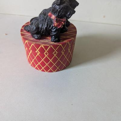Scotty Dog Trinket Box (L)