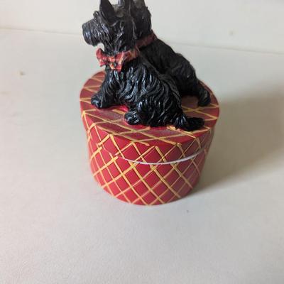 Scotty Dog Trinket Box (L)
