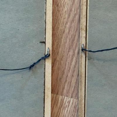 Two Ballerina Prints in Wooden Frames (B2-DZ)