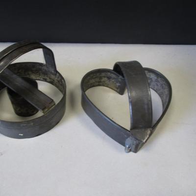 Primitive Kitchen Utensils Cookie Cutters (L)