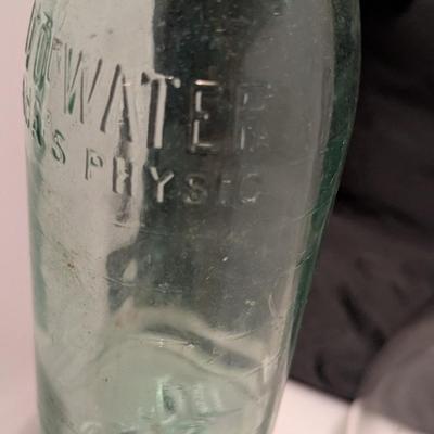 Pluto Water Americas Physic Bottle White House Vinegar Jug Wheaton USA No. 16 Canning Jar With Lid (B)