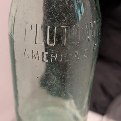 Pluto Water Americas Physic Bottle White House Vinegar Jug Wheaton USA No. 16 Canning Jar With Lid (B)