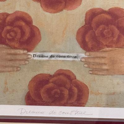 Signed and Numbered “Dreams do Come True” by Marti Somers and More (B2-DZ)