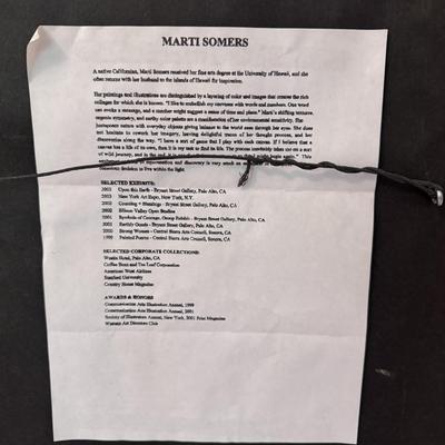 Signed and Numbered “Dreams do Come True” by Marti Somers and More (B2-DZ)