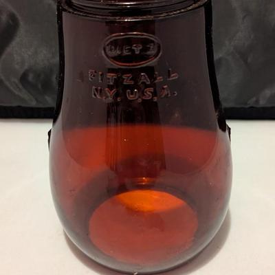 Dietz Red Railroad Lantern Globe (B)