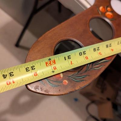 Early Wooden Stocking Airer Or Sock Stretcher (B)