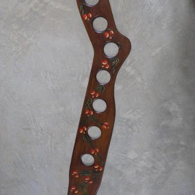 Early Wooden Stocking Airer Or Sock Stretcher (B)
