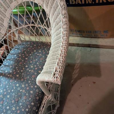 Wicker Lounge Chair (B)