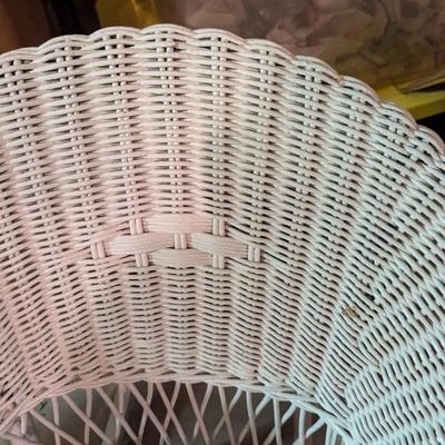 Vintage Wicker Chair (B)