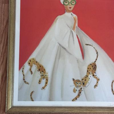 “Catty Cathy” Print Signed by Janet Hill (B2-DZ)