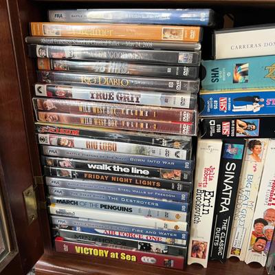 Big Mixed Lot DVD, VHS, Cassettes, CDs