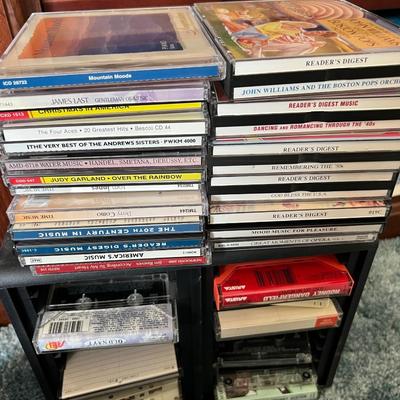 Big Mixed Lot DVD, VHS, Cassettes, CDs