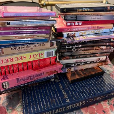 Big Mixed Lot DVD, VHS, Cassettes, CDs