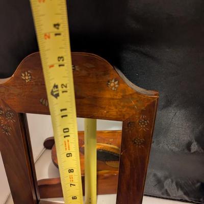 Vintage Wall Decor Mirrors & Sled With Birds (B)