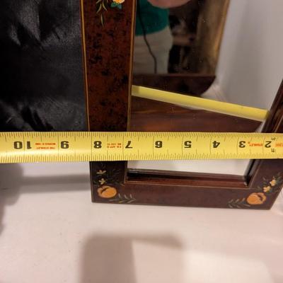 Vintage Wall Decor Mirrors & Sled With Birds (B)