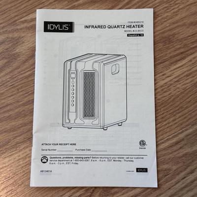 Idylis Infrared Quartz Heater (B2-DZ)